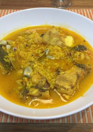 Foto principal de Sopa de arroz del mar