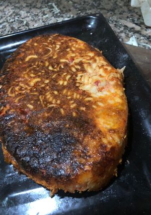 Una foto de Tortilla de fideos
