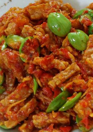 Foto resep Sambel tempe pete