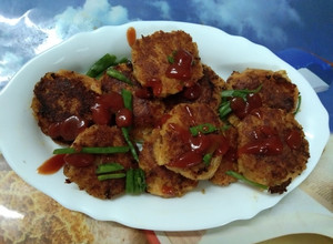 A picture of Soya chunks kebab Recipe.