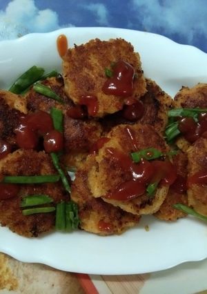 A picture of Soya chunks kebab Recipe.