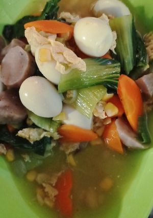 Foto resep Capcay kuah simple enak