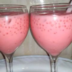 A picture of Sagodana drink recipe.