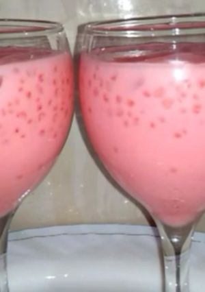 A picture of Sagodana drink recipe.