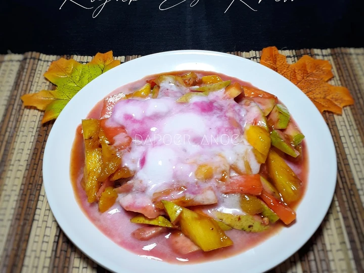 Cara Gampang Membuat Resep #115 Rujak Es Krim yang Lezat Sekali Anti Ribet, Mantap Sekali
