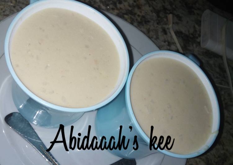 Simple Way to Prepare Homemade Kunun shinkafa da Nono