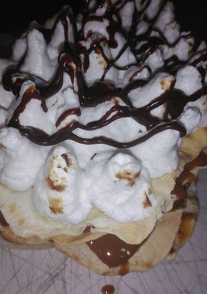 Una foto de Torta Rogel con Salsa Marroc
