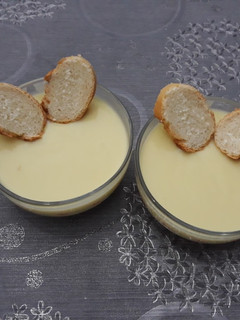 Una foto de Crema de calabacín