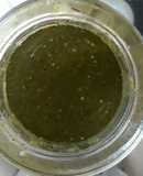 Salsa verde de miltomate y cilantro