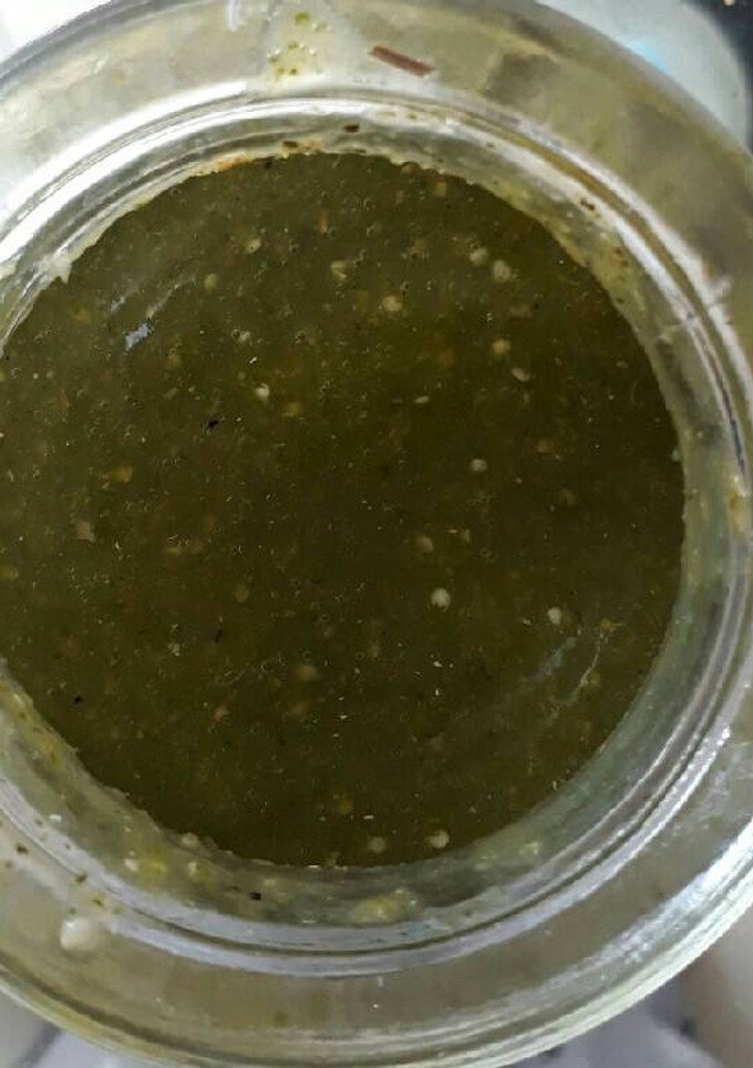 Una foto de Salsa verde de miltomate y cilantro