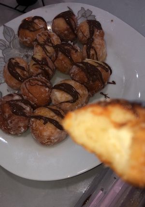 صورة لوصفة دونات محشيه