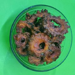A picture of Bitter Gourd Chips.