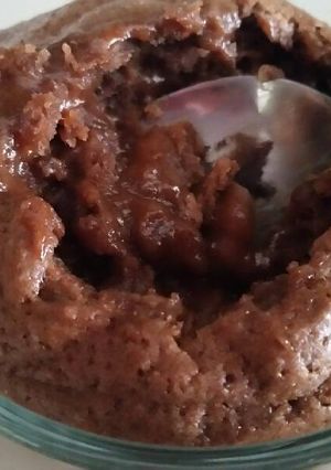 A picture of Tricia's Chocolate Molten Lava Cake.