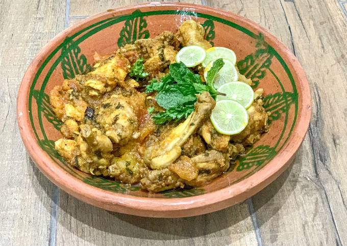 Steps to Prepare Jamie Oliver Chicken Karahi