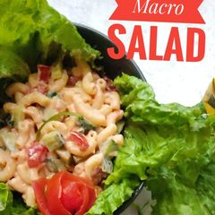 A picture of Elbow macaroni salad.