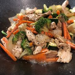 Stir fried Chicken &Vegetables A picture of Stir fried Chicken &Vegetables.