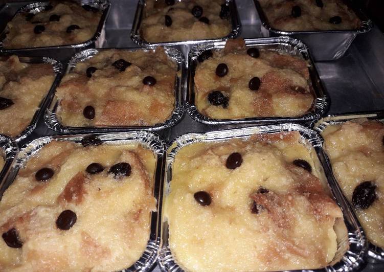 Resep Bread puding yummy ^_^, Enak