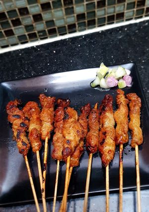 Foto resep Sate Babi Manis/Pork Satay (Non Halal)