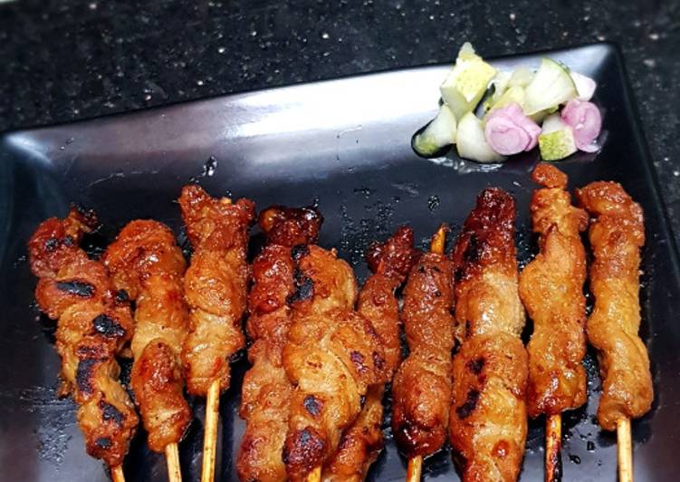 Resep Sate Babi Manis Pork Satay Non Halal Yang Lezat