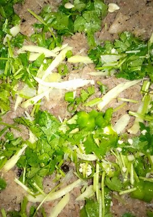 A picture of Reshay Wala gosht.