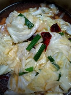 Gambar Kobis masam pedas