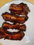 Costelinha de Porco ao Molho Barbecue