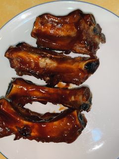 Foto de Costelinha de Porco ao Molho Barbecue