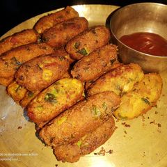 Corn Cutlet A picture of Corn Cutlet.