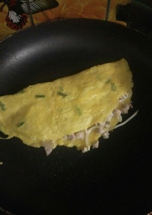 Hình của món Làm Bánh xèo tại nhà.