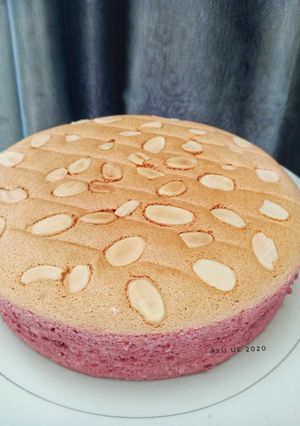Foto resep Ogura taro cake