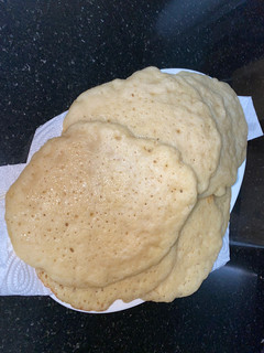 A picture of Moroccan Pancake Bread (Sweet or Savoury).