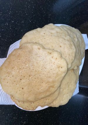 A picture of Moroccan Pancake Bread (Sweet or Savoury).