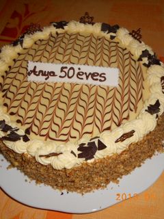 Eszterházy torta recept fotója