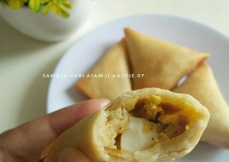Proses Membuat Samosa kari ayam, Sempurna