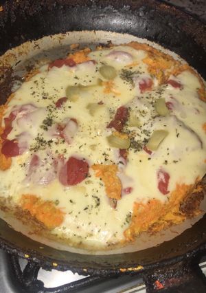 Una foto de Pizza de zanahoria 🥕