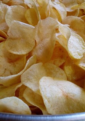 A picture of Potato Crisps#themechallenge.