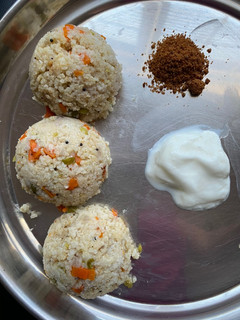 A picture of Samai upma (Little millet upma).