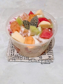 Foto resep Salad Buah Jelly Yoghurt