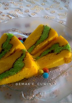Foto resep Steamed Topo Map Love Cake