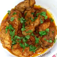A picture of Karahi Butter chicken.