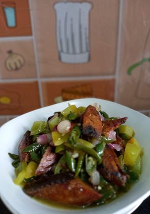 Foto resep Tongkol goreng cabe ijo