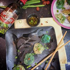 A picture of Chinese Dumplings/ Momo's.