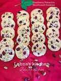 Cranberry Pistachio Shortbread Cookies: