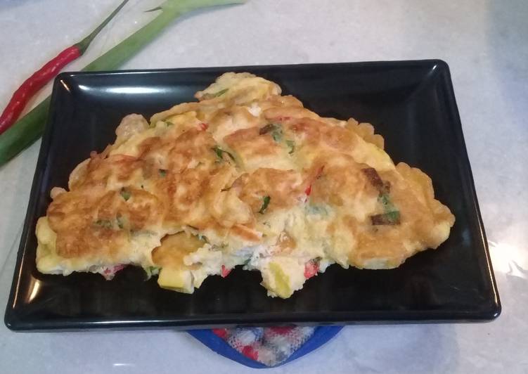 Tahu Telur goreng yummy#bandung_recookPujiWinarni