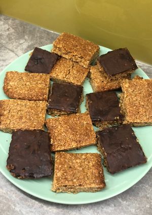 A picture of Flapjacks.