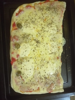 Una foto de Masa para pizza