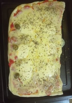 Una foto de Masa para pizza
