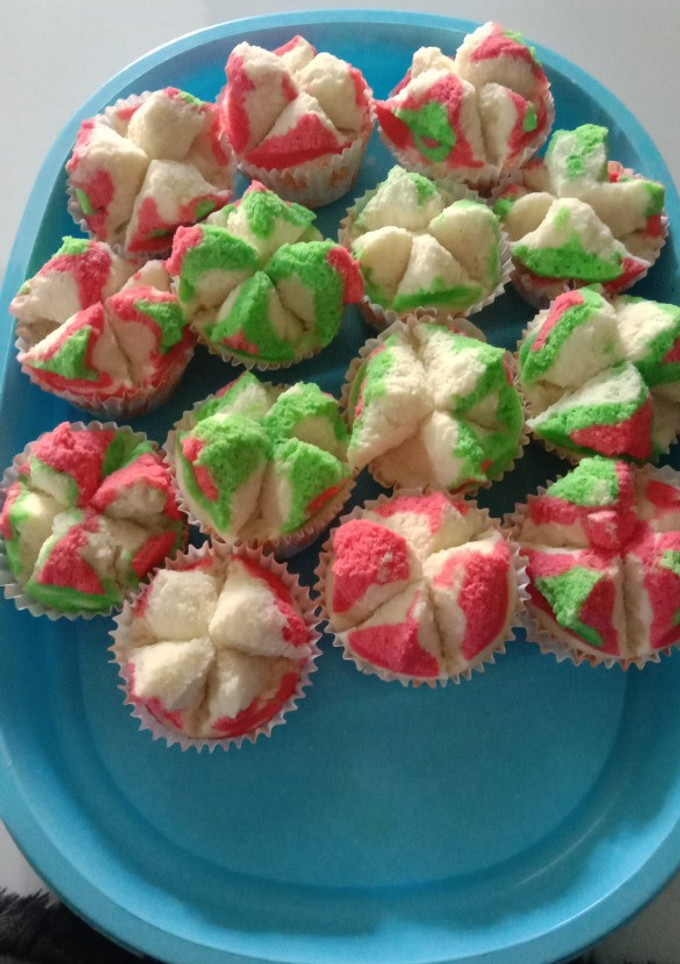 Foto resep Bolu kukus mekar