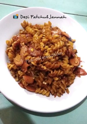 Foto resep Makroni Sosis Pedas sedikit Manis 😋