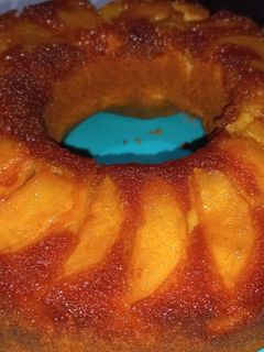 Una foto de Tarta invertida de manzana 🍎